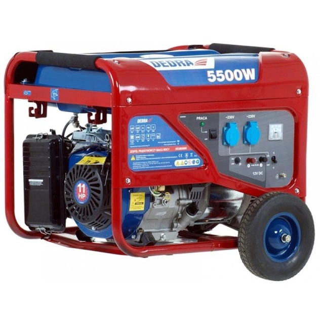 DEDRA DEGB6500K AGREGAT GENERATOR PRĄDOTWÓRCZY z AVR MOC 5.5kW 5500W EWIMAX 