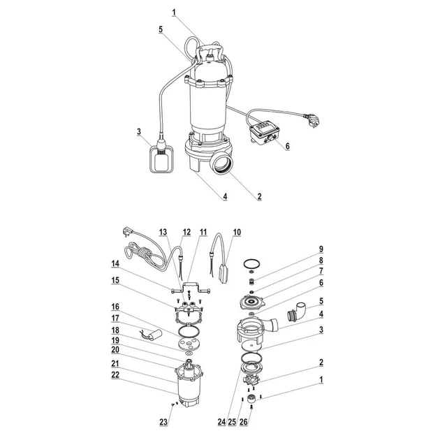 DEDRA FLOAT SWITCH