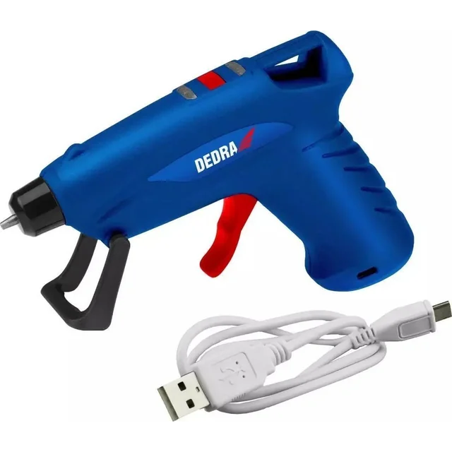 Dedra glue gun Hot glue gun 15W, 7-8mm, cordlessUSB