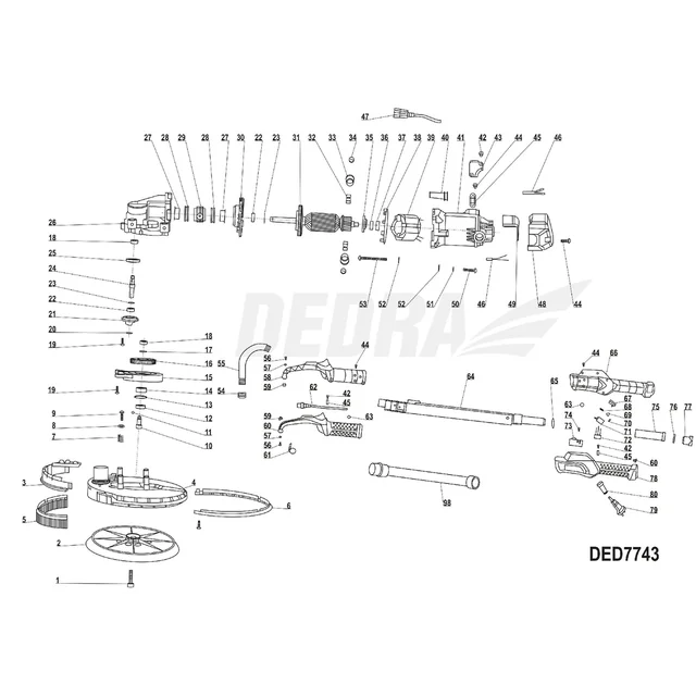 DEDRA GRINDER SUPPORT