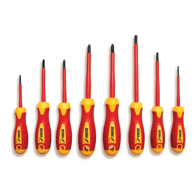 DEDRA INSULATED SCREWDRIVERS SET 06B051 8SZT