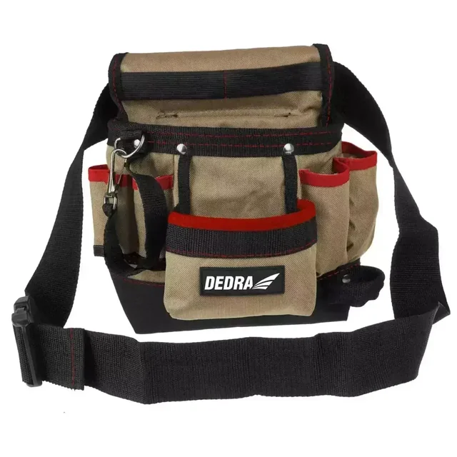 DEDRA TOOL BELT N0032 ONE-PIECE 20X10X30CM, 8 POCKETS