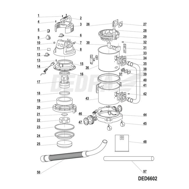 DEDRA UPPER WATER TANK