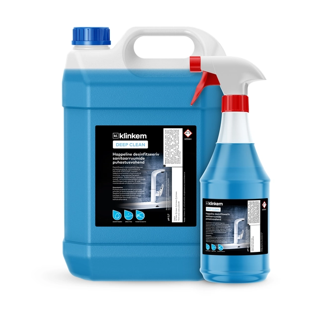 Deep Clean 5L Acid cleaner for sanitary facilities