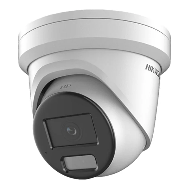 Deep Learning IP megfigyelő kamera, ColorVu, kettős fényű 4MP, lencse 2.8mm, IR 40m, fehér fény 40m, PoE - HIKVISION DS-2CD2347G2H-LI-2.8mm