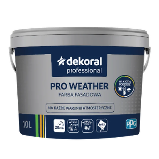 Dekoral Professional Pro Weather julkisivumaali 5L