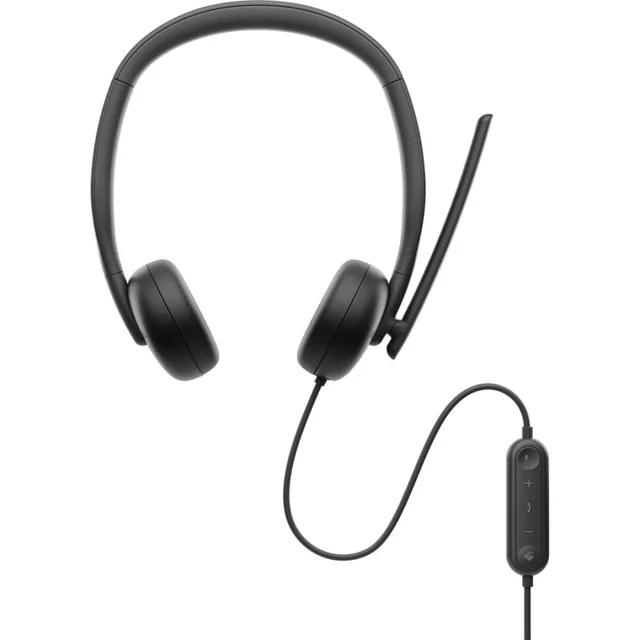 Dell Headphones with Microphone WH3024-DWW Black