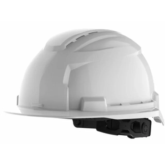 Delovna zaščitna čelada Milwaukee BOLT100 bela, ventilirana