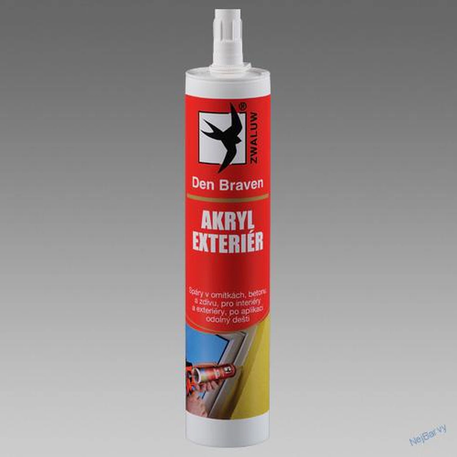 DEN BRAVEN acrylic exterior gray 310ml (One-component sealing joint sealant)