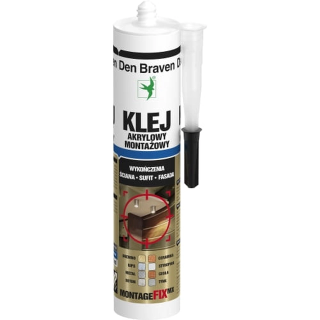 Den Braven Montagefix-MX Acryl-Montagekleber 280 ml