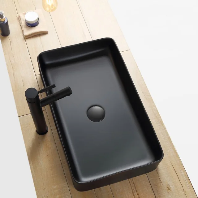 Denis Black MAT countertop washbasin