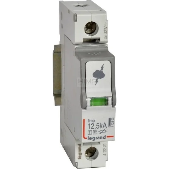 Descărcător Legrand B+C 1P 12,5kA 320V AC 1,5kV ON 300 412270 - 412270