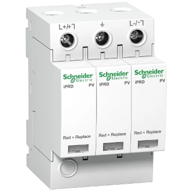 Descărcător Schneider Electric Acti9 iPRD-DC40r-T2-3-1000 3-biegunowy Typ2 65 kA cu contact