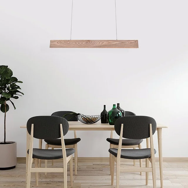 Design Plafondlampen - Design Hanglampen - IP20 - Hout - 10 Watt - 1250 Lumen - 3000K