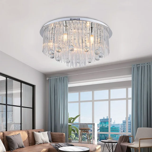 Designer Ceiling Lights - Designer Ceiling Fittings E14 - IP20 - Chrome - Model No: - VT-7970