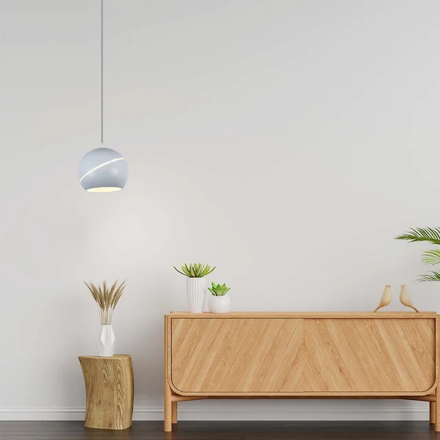 Designer mennyezeti lámpák – Designer függőlámpák – IP20 – Fehér test – 8.5 Watt – 850 Lumen – 3000K – Modellszám: – VT-7797-W