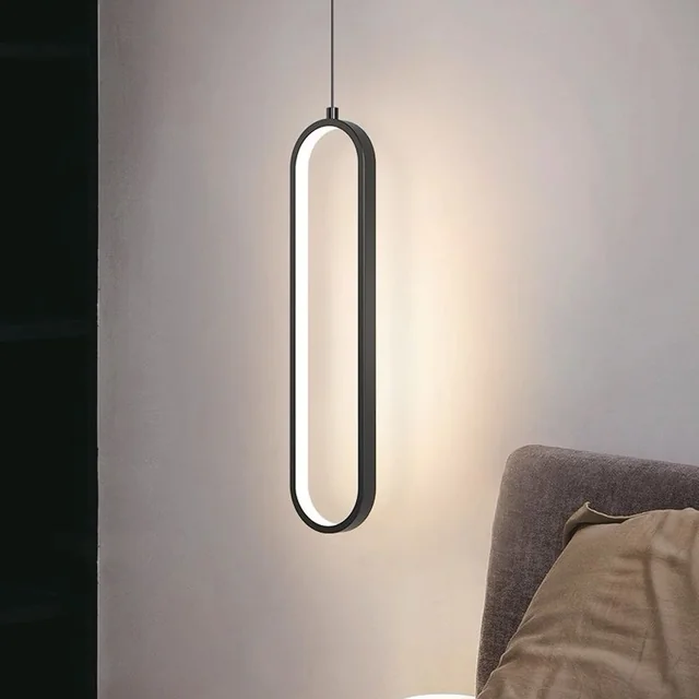 Designer mennyezeti lámpák – Designer függőlámpák – IP20 – Fekete test – 13 Watt – 1500 Lumen – 3000K