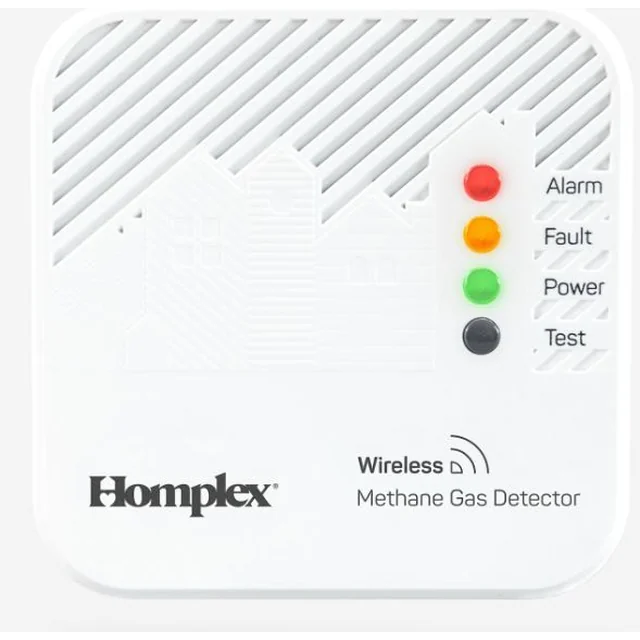 Detector de gás metano Homplex WiFi - HD100RFPRO