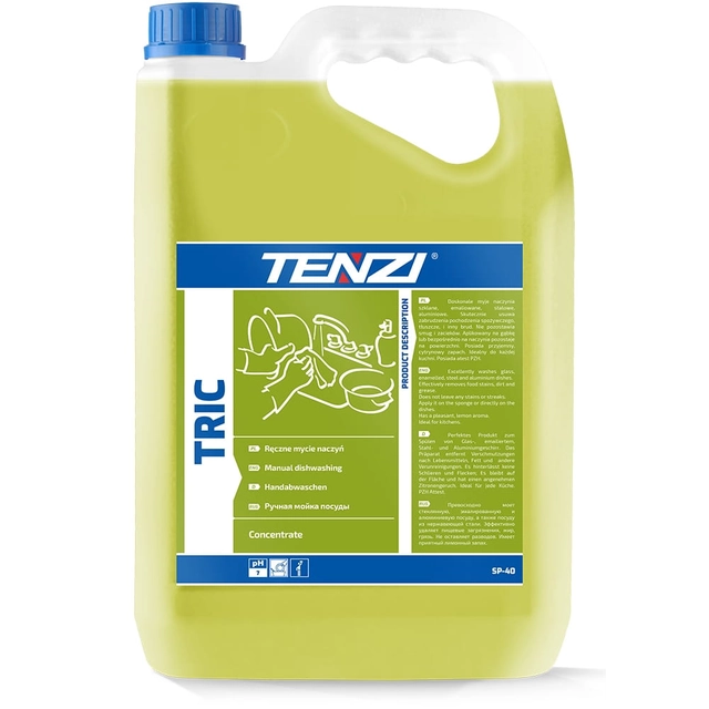 Detersivo per piatti Tenzi Tric 5 l