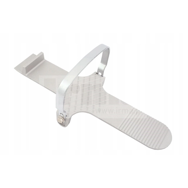 DEVICE FOR LIFTING PLASTER BOARDS FOOT/LEVER