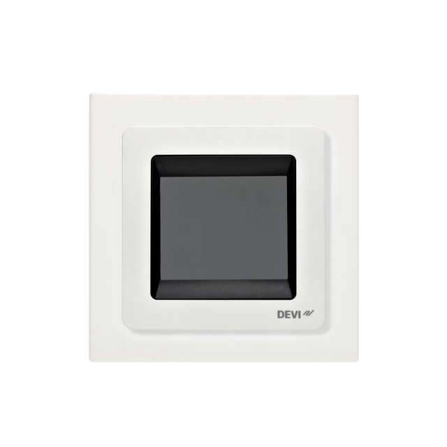 DEVIreg Thermostat tactile blanc