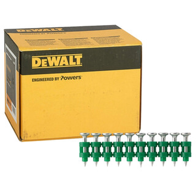 DeWalt 2,6 x 20 mm | 0° clavo de hormigón 700 piezas