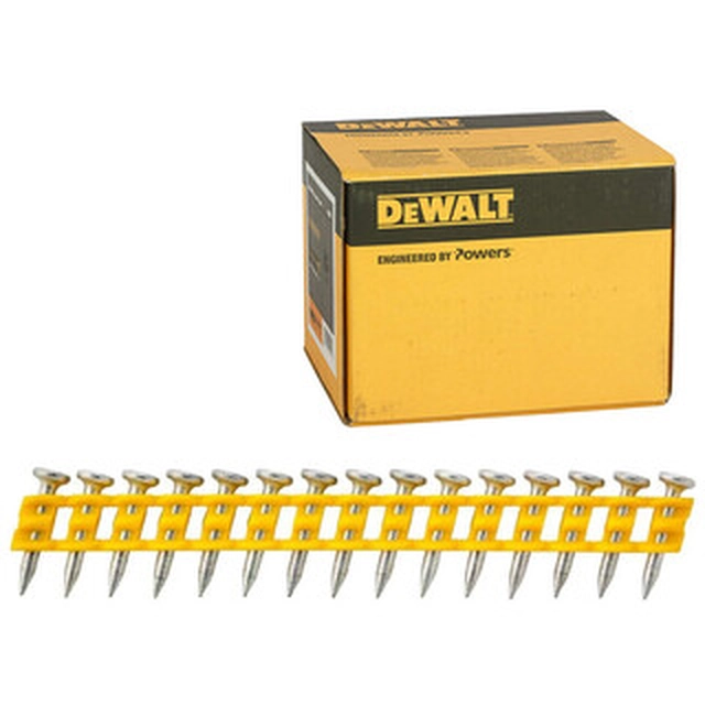 DeWalt 2,6 x 20 mm | 15° clavo de hormigón 1005 piezas