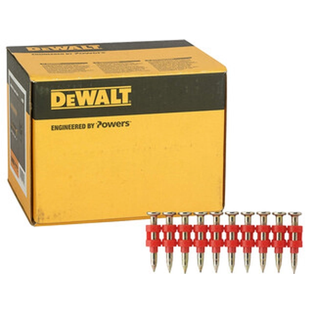 DeWalt 2,6 x 22 mm | 0° clavo de hormigón 700 piezas