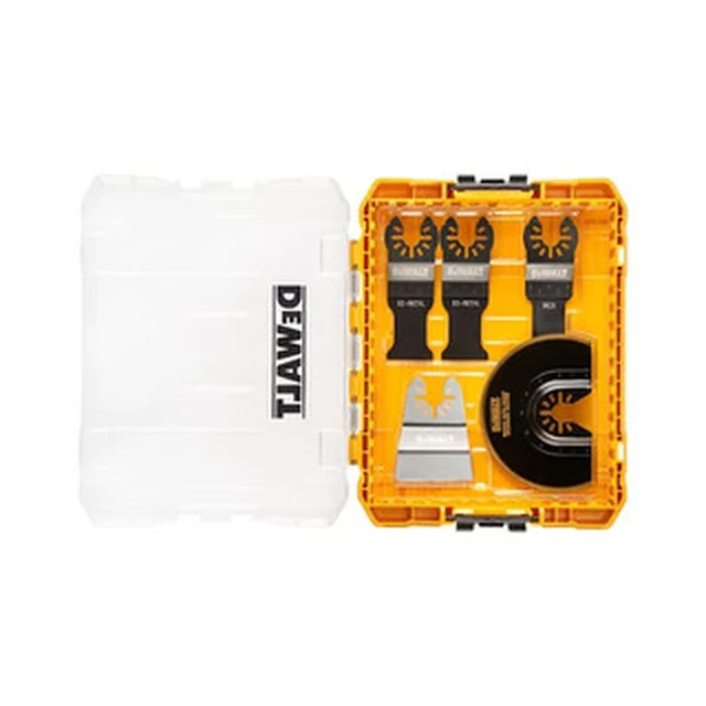 DeWalt 5 част мулти общ комплект за осцилиращи многомашини