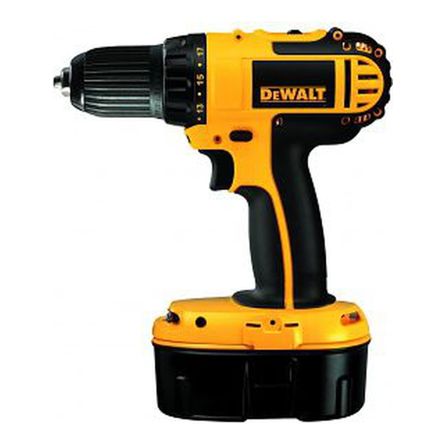 Dewalt boormachine DC721KB 18 V 2 x accu 2.6 Ah