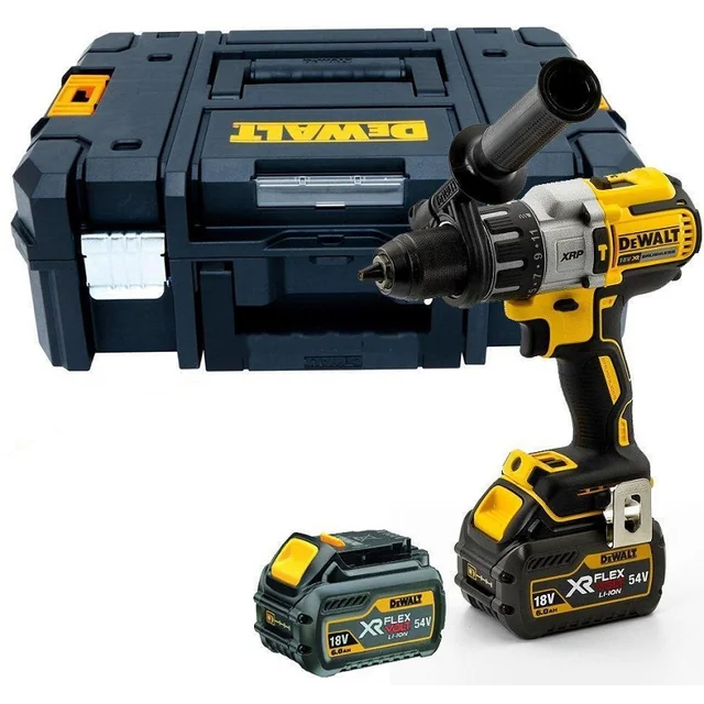 Dewalt boormachine DCD991T2 18 V 2 x accu 6 Ah