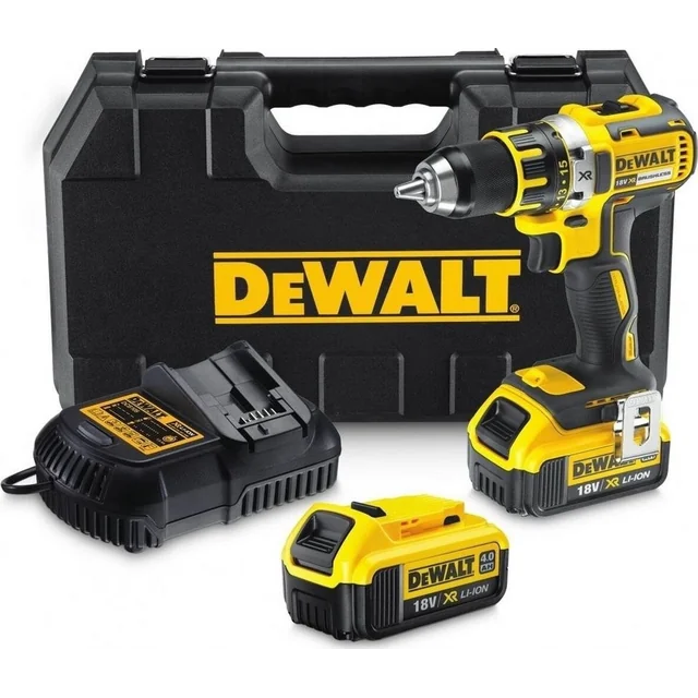 Dewalt bore-/skruemaskine DCD795M2 18 V 2 x batteri 4 Ah