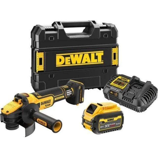 Dewalt brusilica AKUMULATORSKA KUTNA BRUSILICA 125 MM XR 18V 1*6.0AH T-STAK