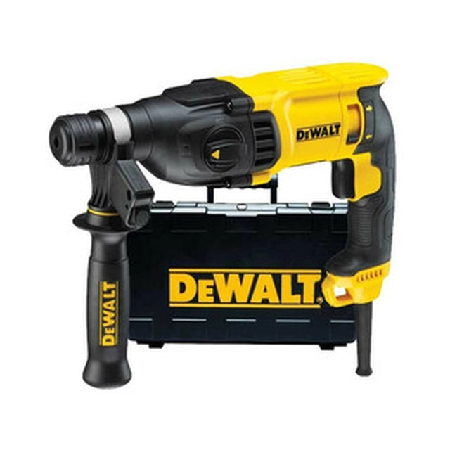 DeWalt D25133K-QS elektrická příklepová vrtačka 2,6 J | V betonu: 26 mm | 2,6 kg | 800 W | SDS-Plus | V kufru