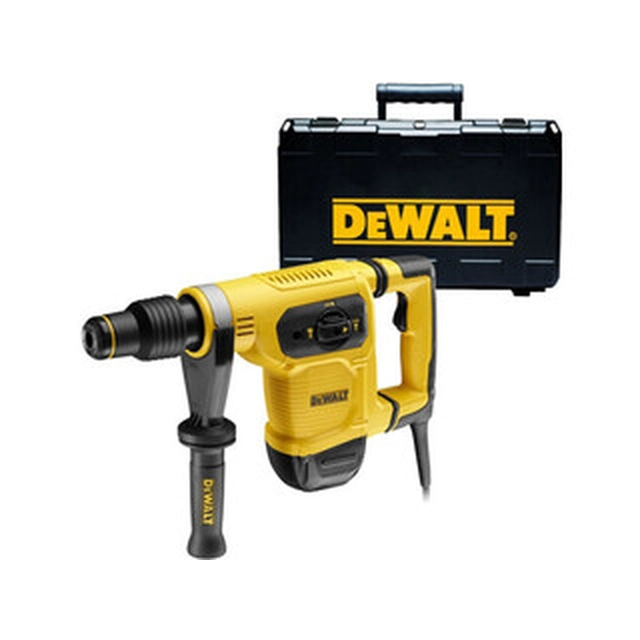 DeWalt D25481K-QS elektrischer Bohrhammer 6,1 J | Im Beton: 40 mm | 5,9 kg | 1050 W | SDS-Max | In einem Koffer