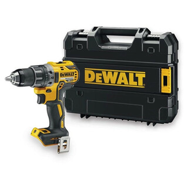 DeWalt DCD791NT-XJ акумулаторна бормашина с патронник 18 V | 27 Nm/70 Nm | Карбон без четки | Без батерия и зарядно | ЦСТАК в куфар