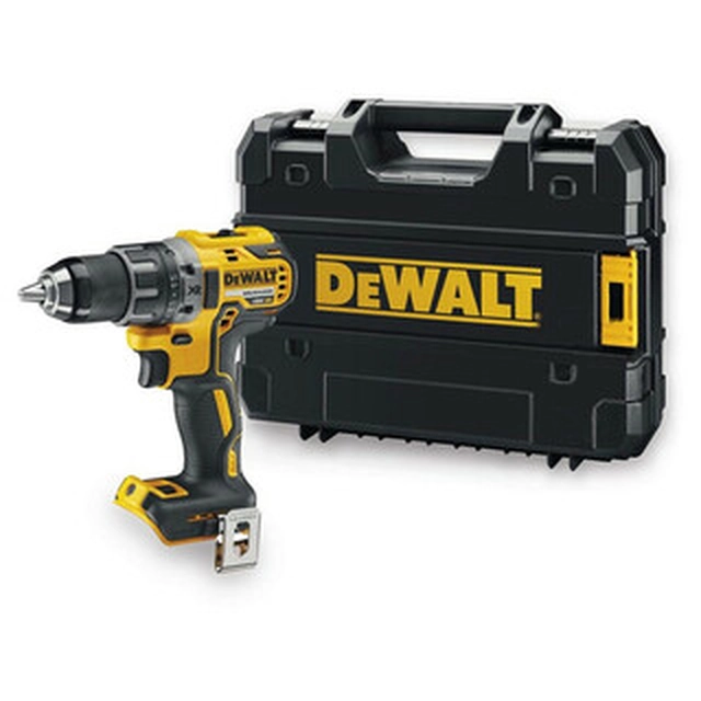 DeWalt DCD791NT-XJ cordless drill driver with chuck 18 V | 27 Nm/70 Nm | Carbon Brushless | Without battery and charger | In a suitcase