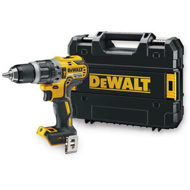 DeWalt DCD796NT-XJ akku slagboremaskine 18 V | 27 Nm/70 Nm | 1,5 - 13 mm | Kul uden børste | Uden batteri og oplader | I en kuffert