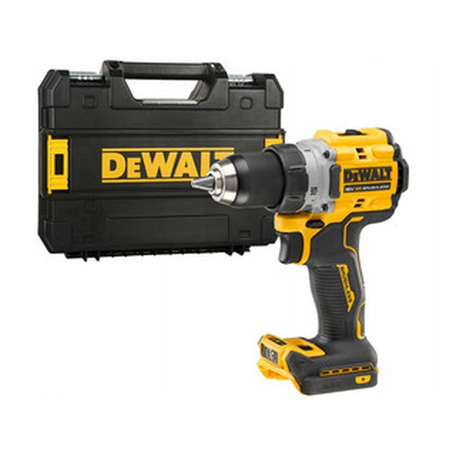 DeWalt DCD800NT-XJ cordless drill driver with chuck 18 V | 90 Nm | Carbon Brushless | Without battery and charger | TSTAK in a suitcase