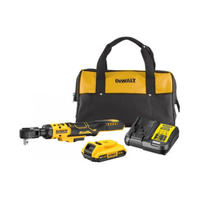 DeWalt DCF512D1-QW Accu-ratelsleutel 18 V | 1/2 inch | 95 Nm | Koolborstelloos | 1 x 2 Ah-accu + lader | In een kartonnen doos