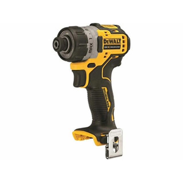 DeWalt DCF601N-XJ akkuporakone, jossa teränpidin 12 V | 8 Nm | Hiiliharjaton | Ilman akkua ja laturia | Pahvilaatikossa