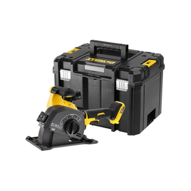 DeWalt DCG200NT-XJ Акумулаторна фреза за канали 54 V | 125 mm | Ширина на рязане 8 - 35 mm | Карбон без четки | Без батерия и зарядно | ЦСТАК в куфар