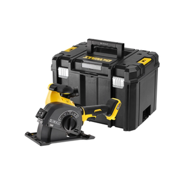 DeWalt DCG200NT-XJ Cordless Groove Mill 54 V | 125 mm | Cutting width 8 - 35 mm | Carbon Brushless | Without battery and charger | TSTAK in a suitcase