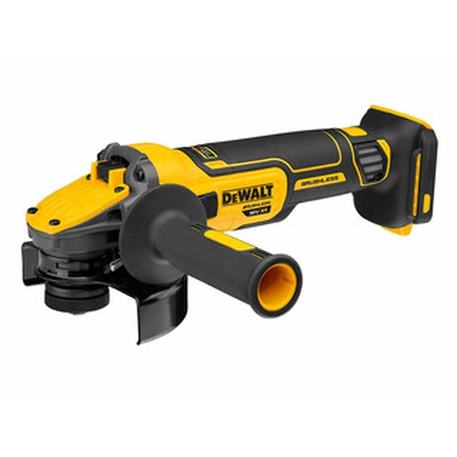 DeWalt DCG409VSN-XJ akkukulmahiomakone 18 V | 125 mm | 3000 - 9000 RPM | Hiiliharjaton | Ilman akkua ja laturia | Pahvilaatikossa