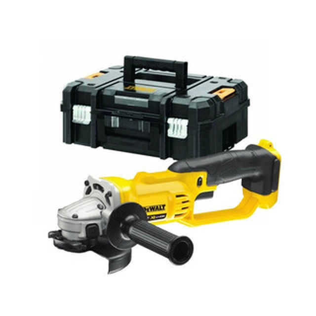 DeWalt DCG412NT-XJ akumulatora leņķa slīpmašīna 18 V | 125 mm | 7000 RPM | Oglekļa suka | Bez akumulatora un lādētāja | TSTAK čemodānā