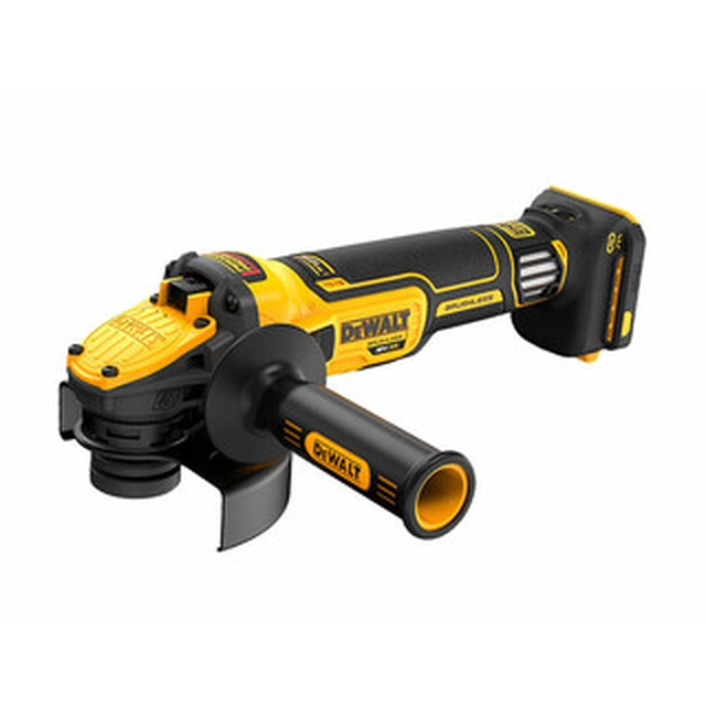 DeWalt DCG416VSN-XJ akkukulmahiomakone 18 V | 125 mm | 3000 - 9000 RPM | Hiiliharjaton | Ilman akkua ja laturia | Pahvilaatikossa