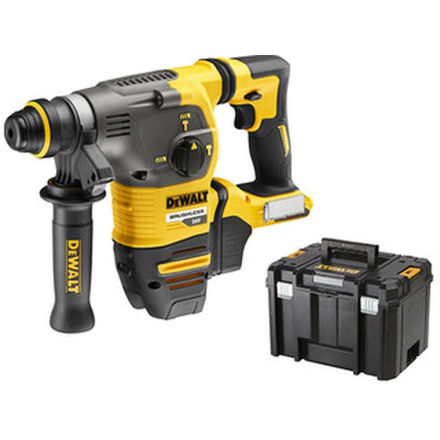 DeWalt DCH333NT-XJ Akku-Bohrhammer 54 V | 3,5 J | In Beton 30 mm | 3,7 kg | Carbon bürstenlos | Ohne Akku und Ladegerät | TSTAK im Koffer