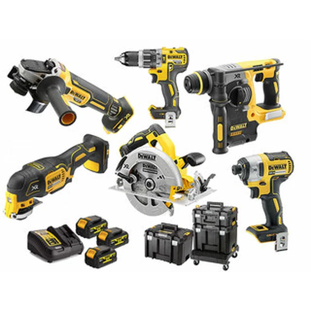 DeWalt DCK685P3T konepaketti TSTAK-kotelossa