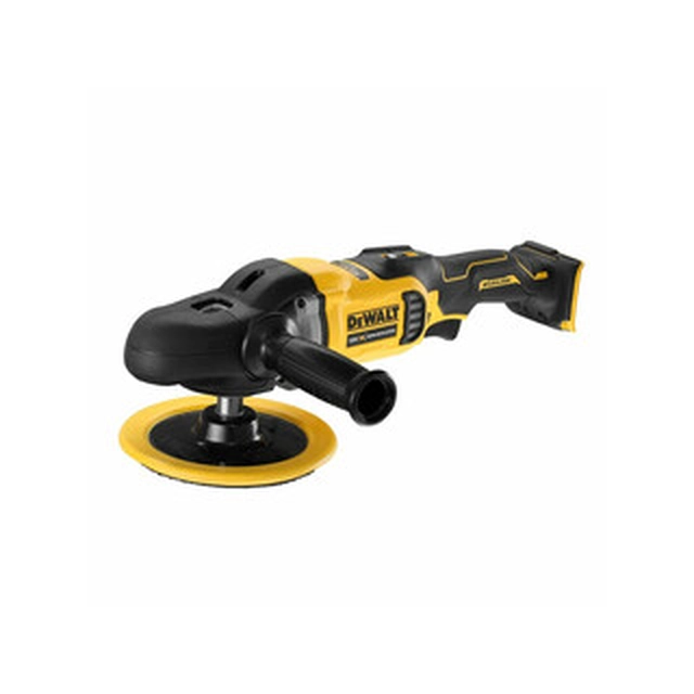 DeWalt DCM849N-XJ akkus polírozógép 18 V | 180 mm | Szénkefementes | Akku és töltő nélkül | Kartondobozban