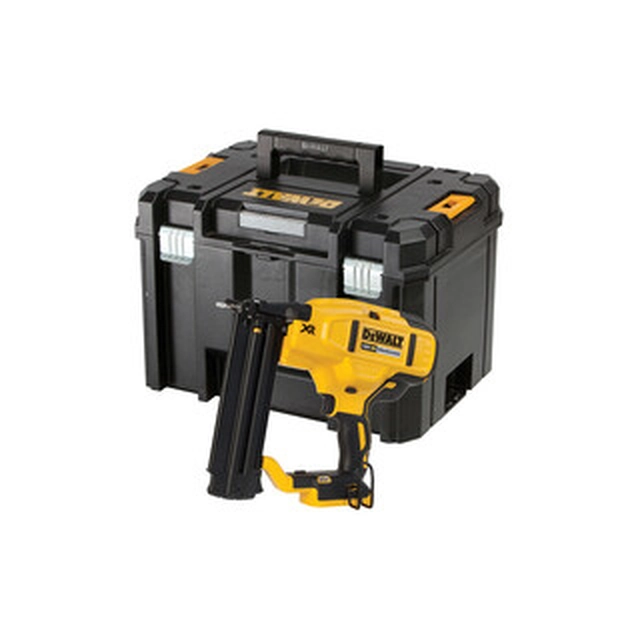 DeWalt DCN680NT-XJ cordless finishing nailer 18 V | 15 - 54 mm | Diameter 1,25 mm | 0 ° | Carbon Brushless | Without battery and charger | In a suitcase